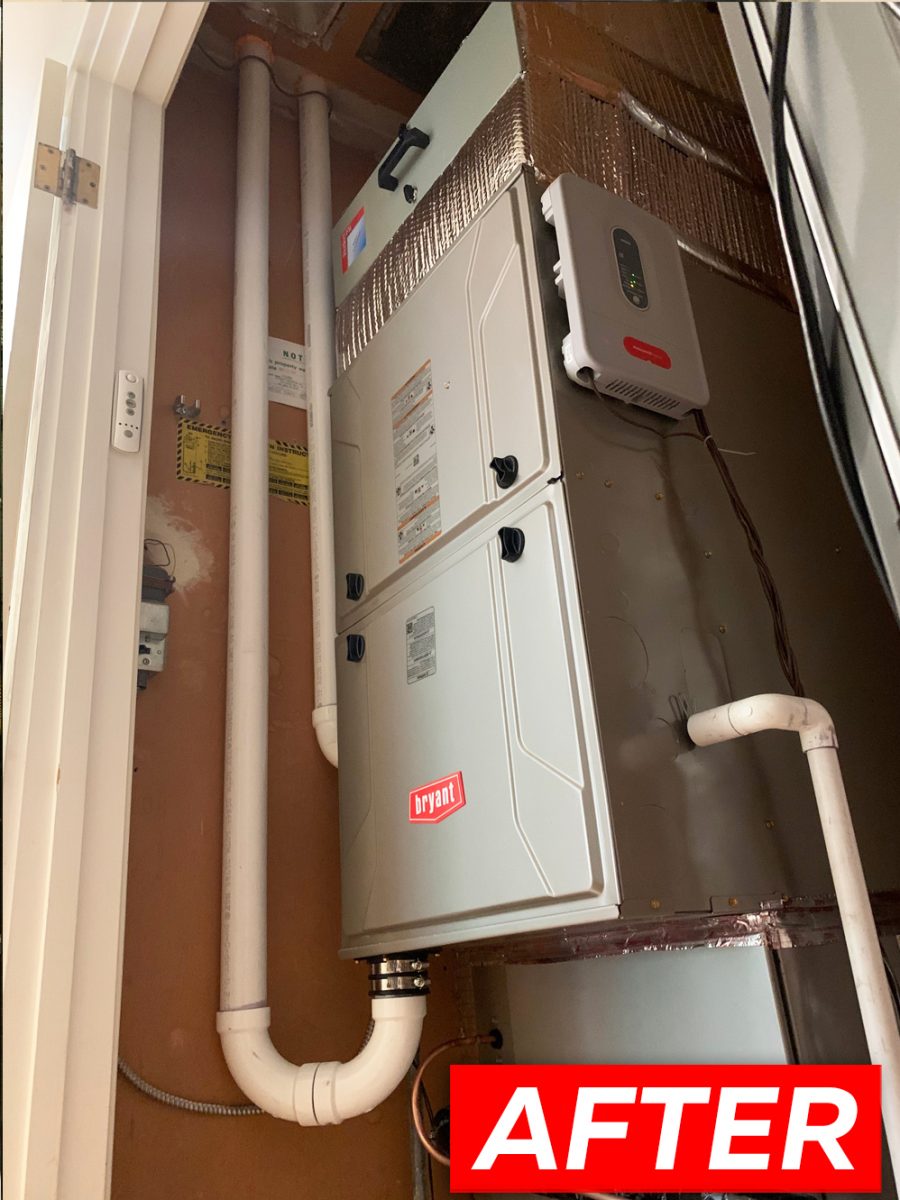 HVAC 926TB60100V21 system installation in San Jose, California.
