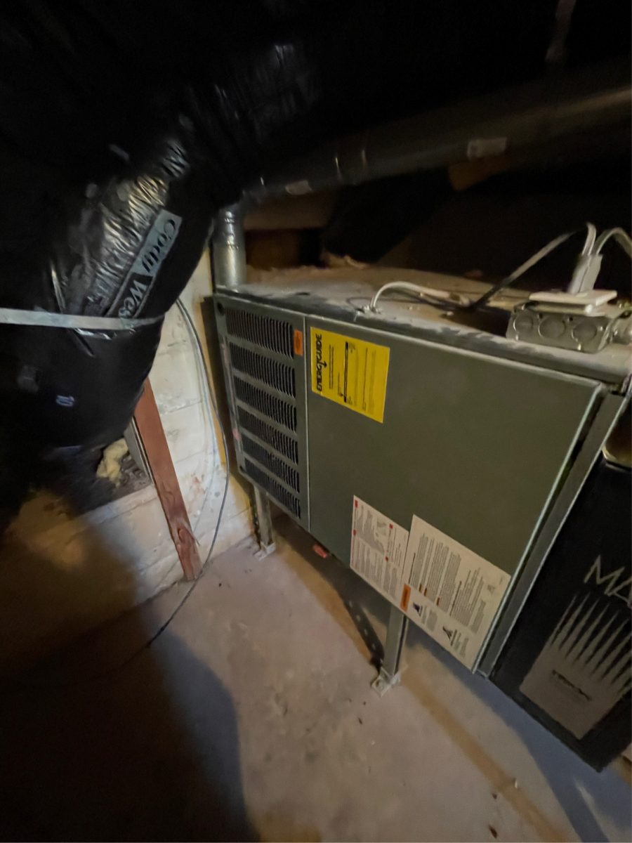 HVAC 926TB60100V21 system installation with 96% efficiency furnace in Belmont, California