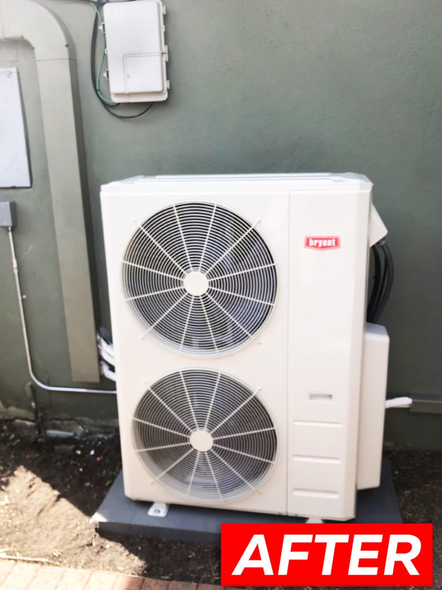 Bryant Ductless System installation in [City4], [StateOfCompany] - Fuse  HVAC, Refrigeration, Electrical u0026 Plumbing Service in San Jose, CA and all  surrounding areas