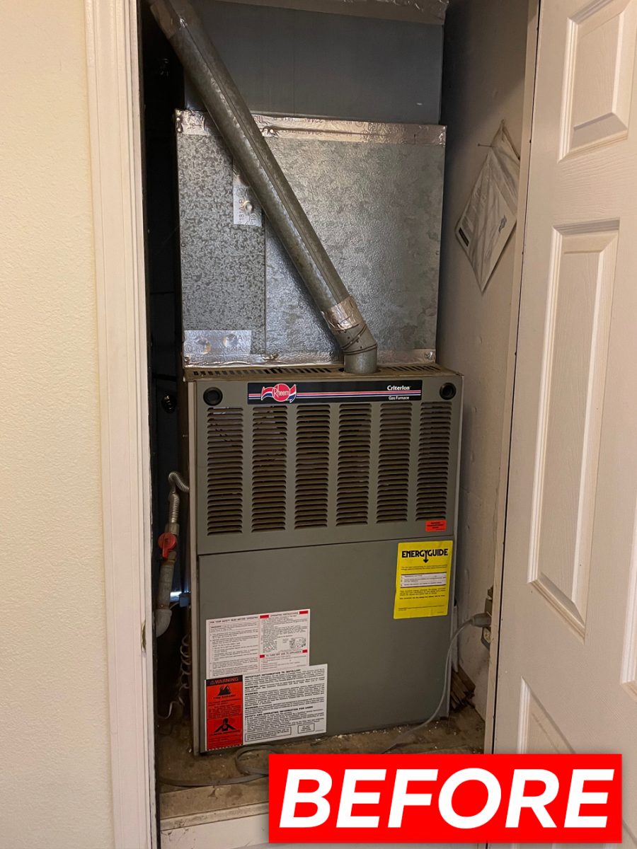 HVAC 801SA60110E24 system installation in Union City, California.