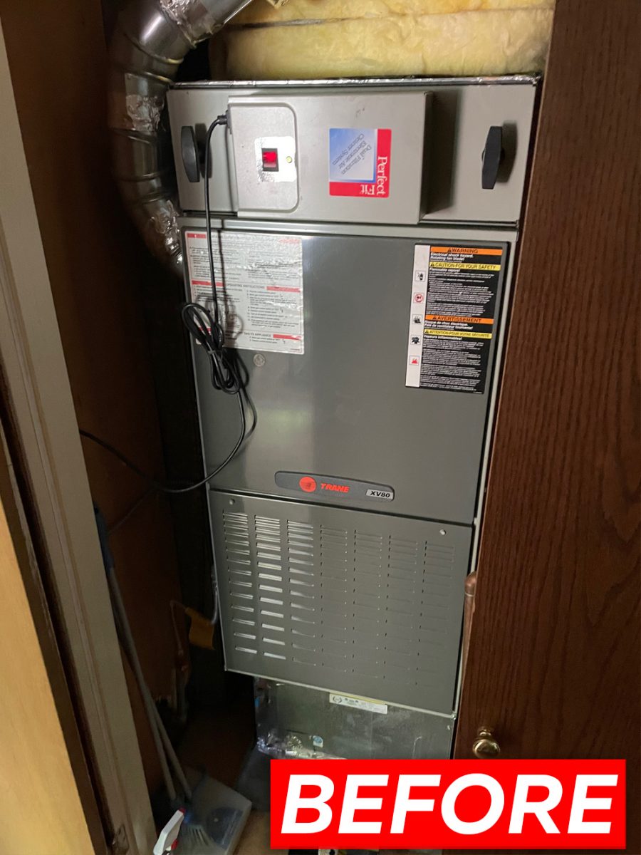 HVAC 821TA60090V21 system installation in San Jose, California