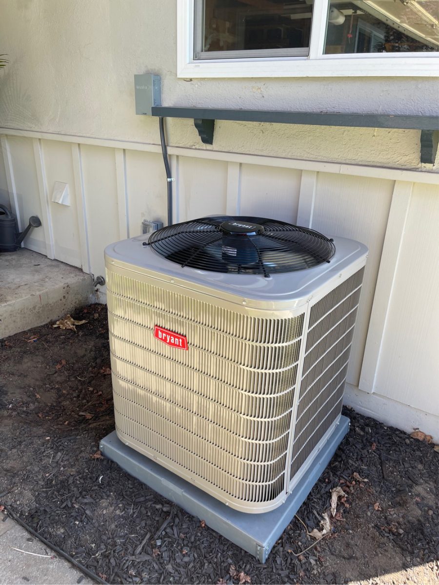 HVAC 127ANA036000 system installation in Campbell, California.