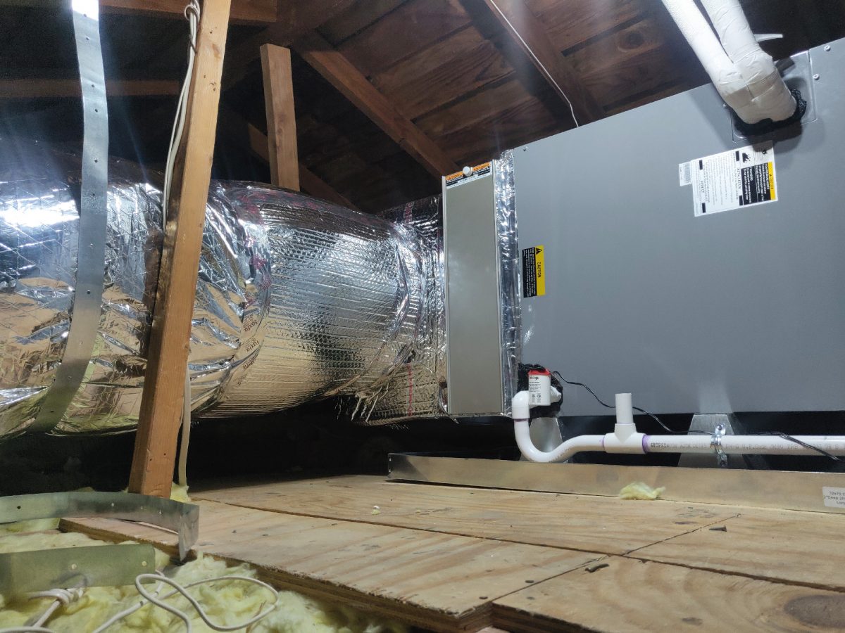 HVAC 40MBDQ36 with replacement in Campbell, California.