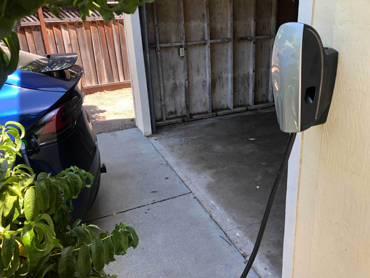 Electric Vehicle Charger installation in Los Gatos, California