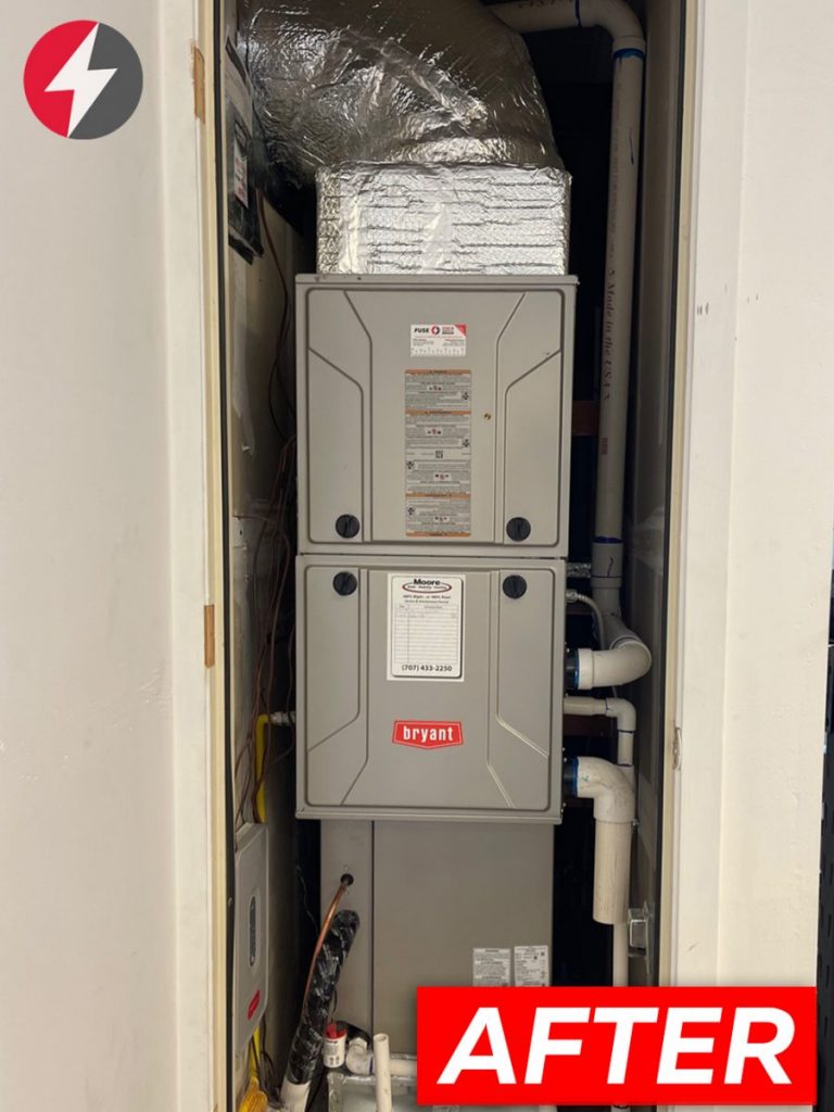 HVAC System Installation with Heat Pump 288BNV049000 in