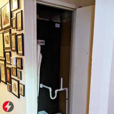 Mitsubishi 36k Heat Pump  installation in Santa Clara,CA