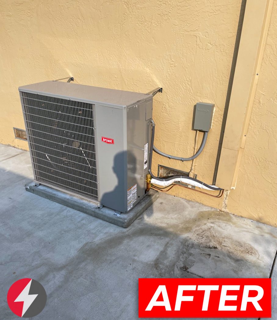HVAC System installation with replacement