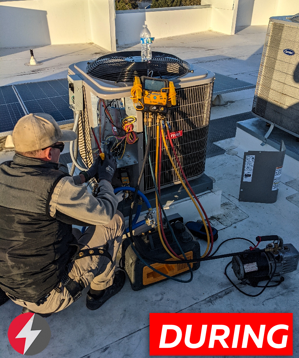 New Heat Pump System Installation