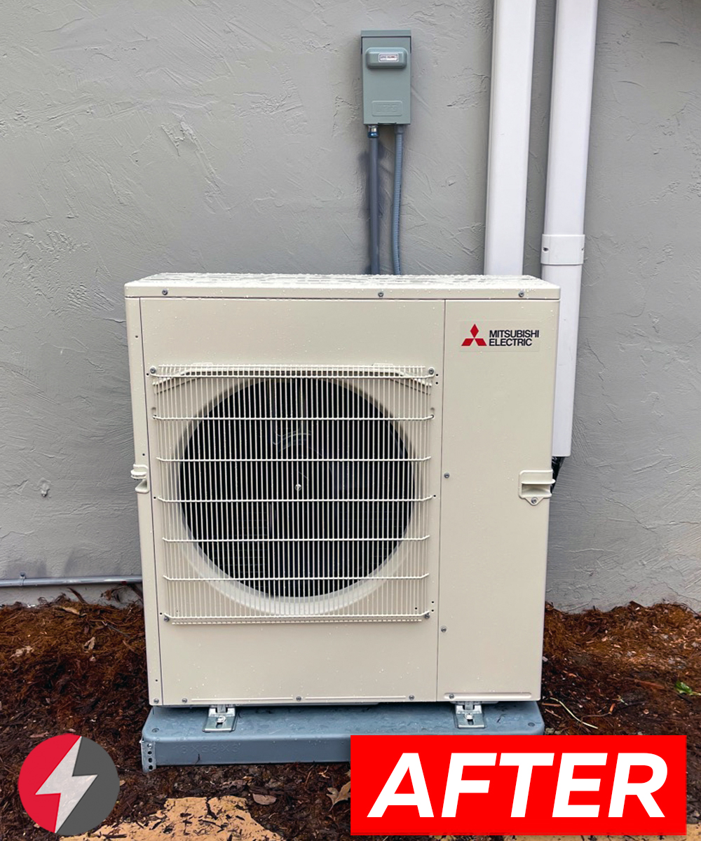 Mitsubishi Ductless HVAC System Installation