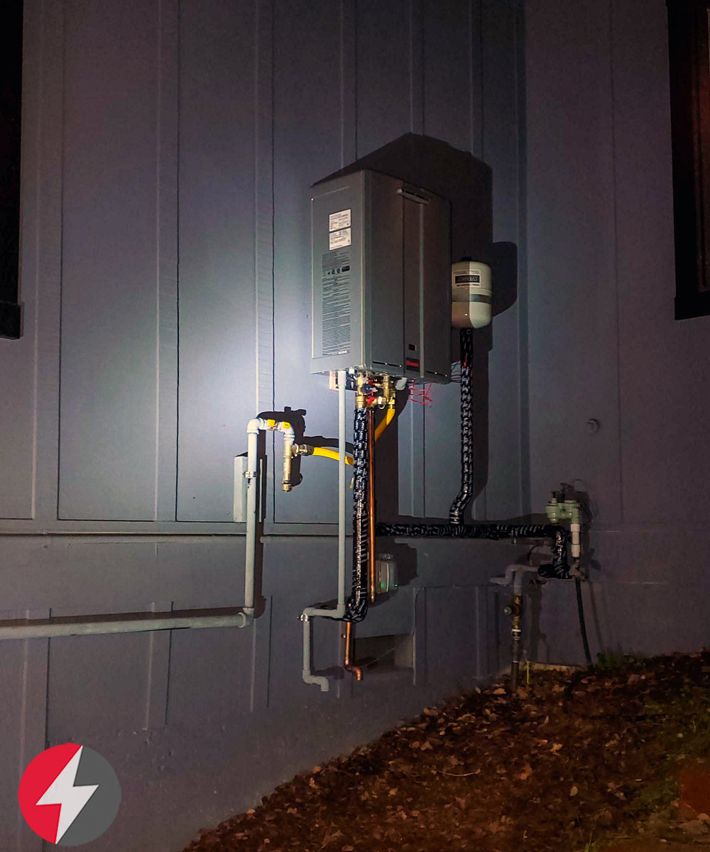 New Tankless Water Heater Installation