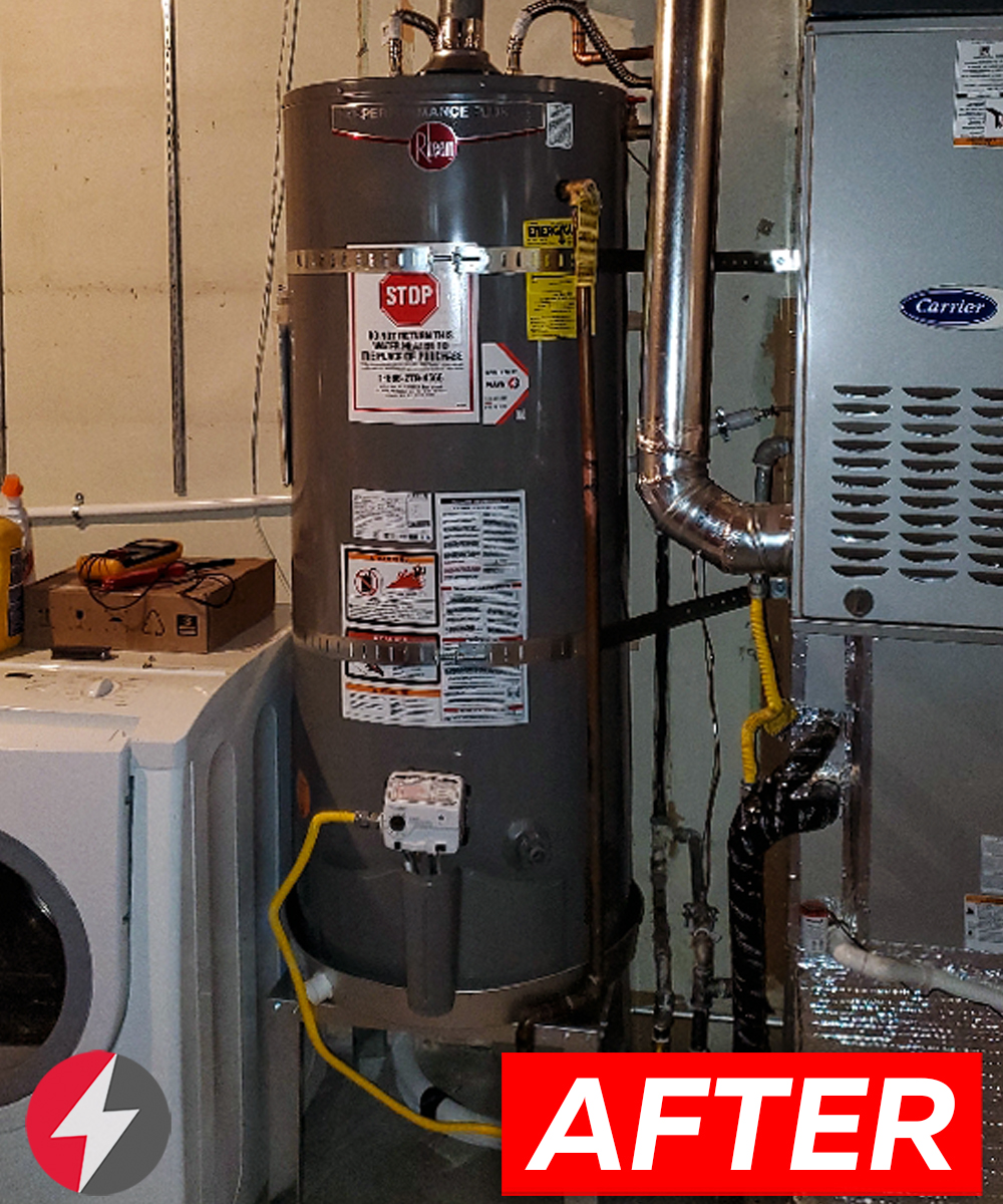 Plumbing: Gas Water Heater Installation