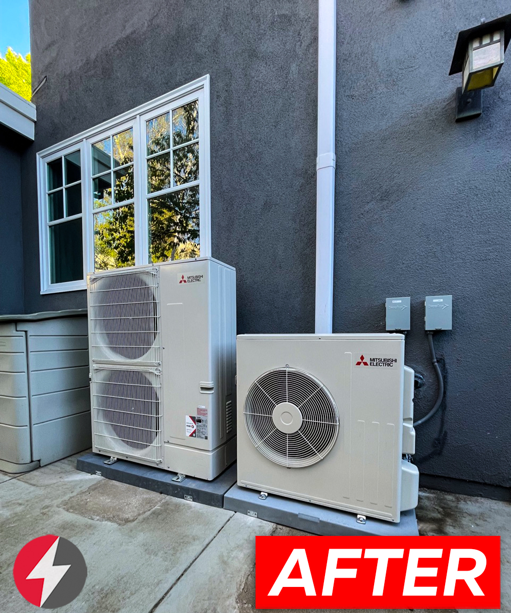 Heat Pump Mitsubishi Install in Menlo Park, California - Fuse HVAC,  Refrigeration, Electrical u0026 Plumbing Service in San Jose, CA and all  surrounding areas