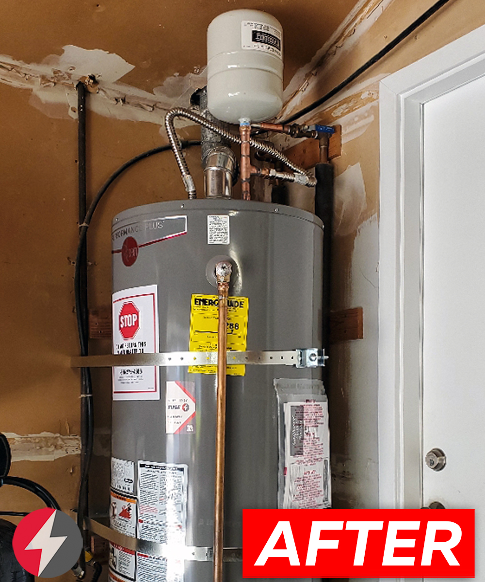 Gas Water Heater Install