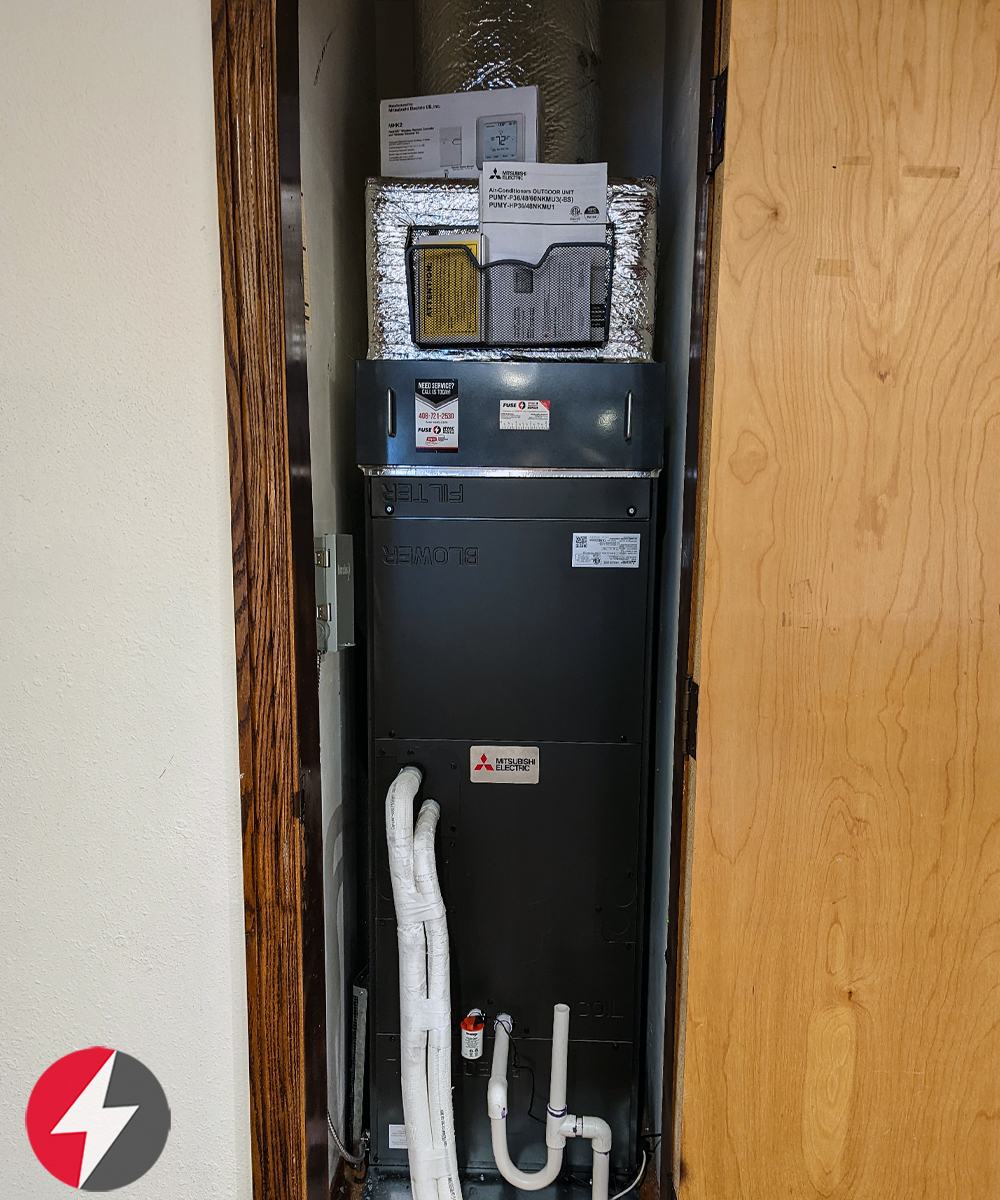 Mitsubishi Heat Pump Replacement in Milpitas, California - Fuse HVAC,  Refrigeration, Electrical u0026 Plumbing Service in San Jose, CA and all  surrounding areas