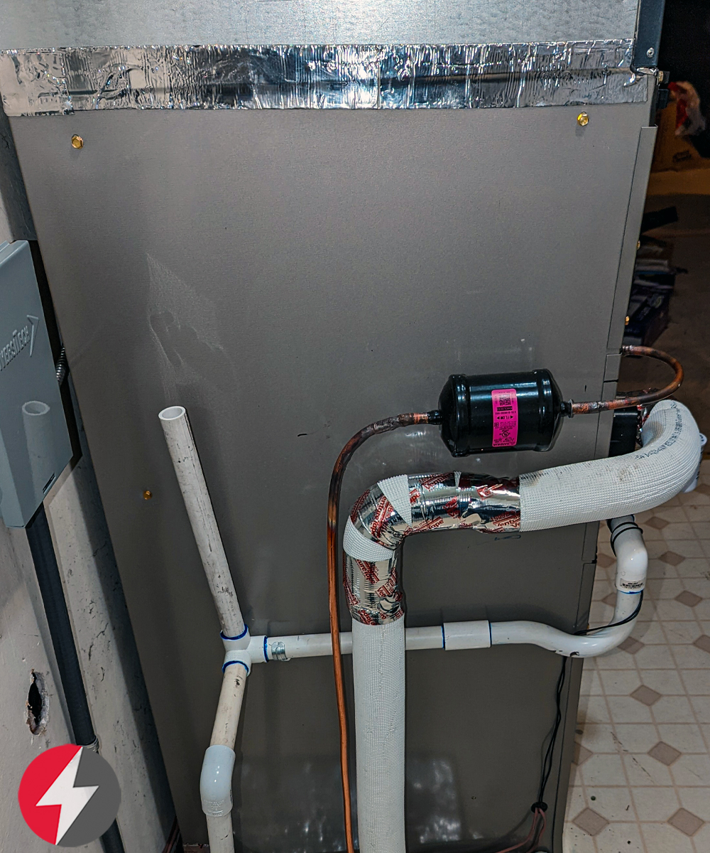 Carrier Heat Pump Install