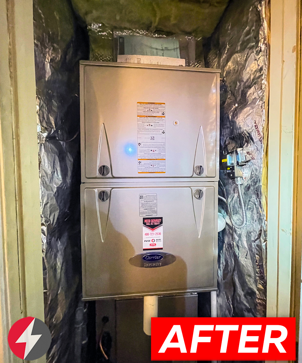 Carrier Infinity Furnace Installation in San Jose, California - Fuse HVAC,  Refrigeration, Electrical u0026 Plumbing Service in San Jose, CA and all  surrounding areas