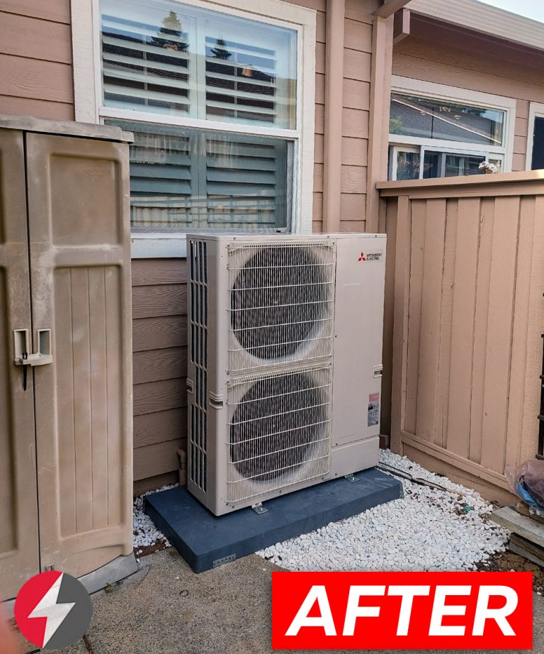 Mitsubishi AC Install in San Jose, California Fuse HVAC