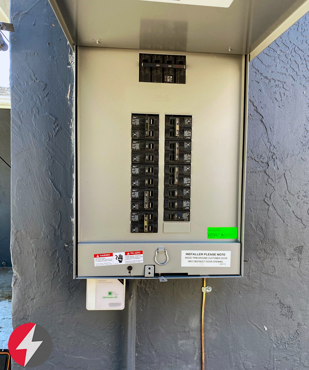 Old Electrical Panel Upgrade