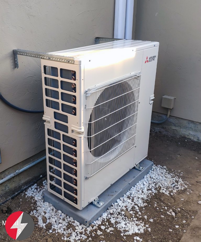 Mitsubishi Ductless Install in San Jose, California Fuse HVAC