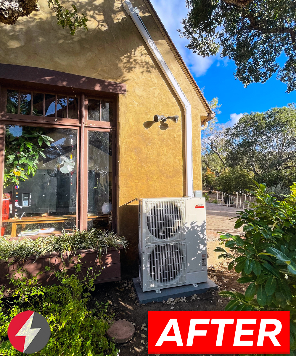 Mitsubishi Ductless Installation