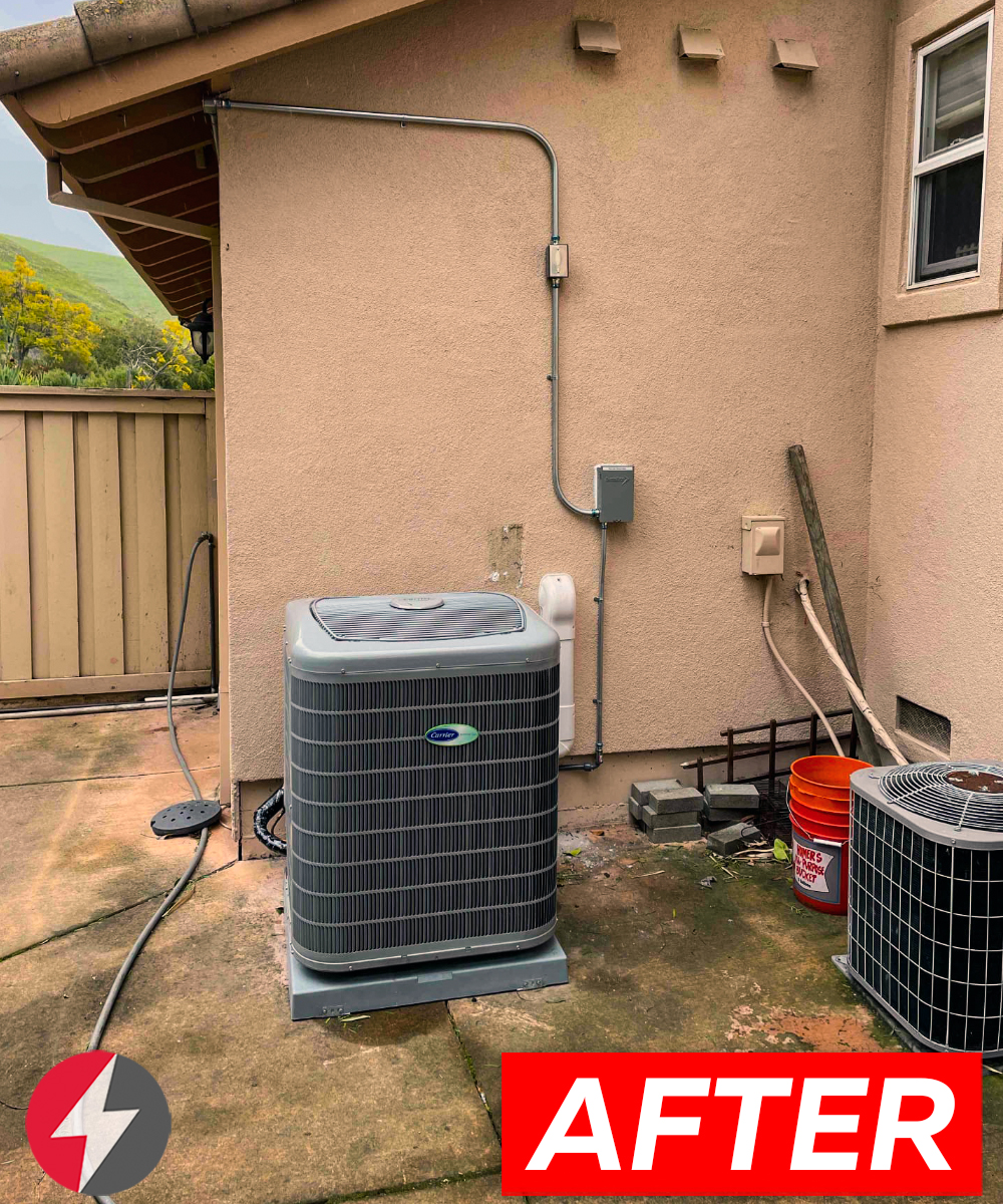 Carrier Heat Pump Installation