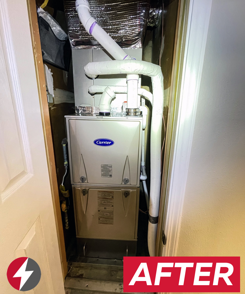 Carrier Heat Pump Install in Fremont, California