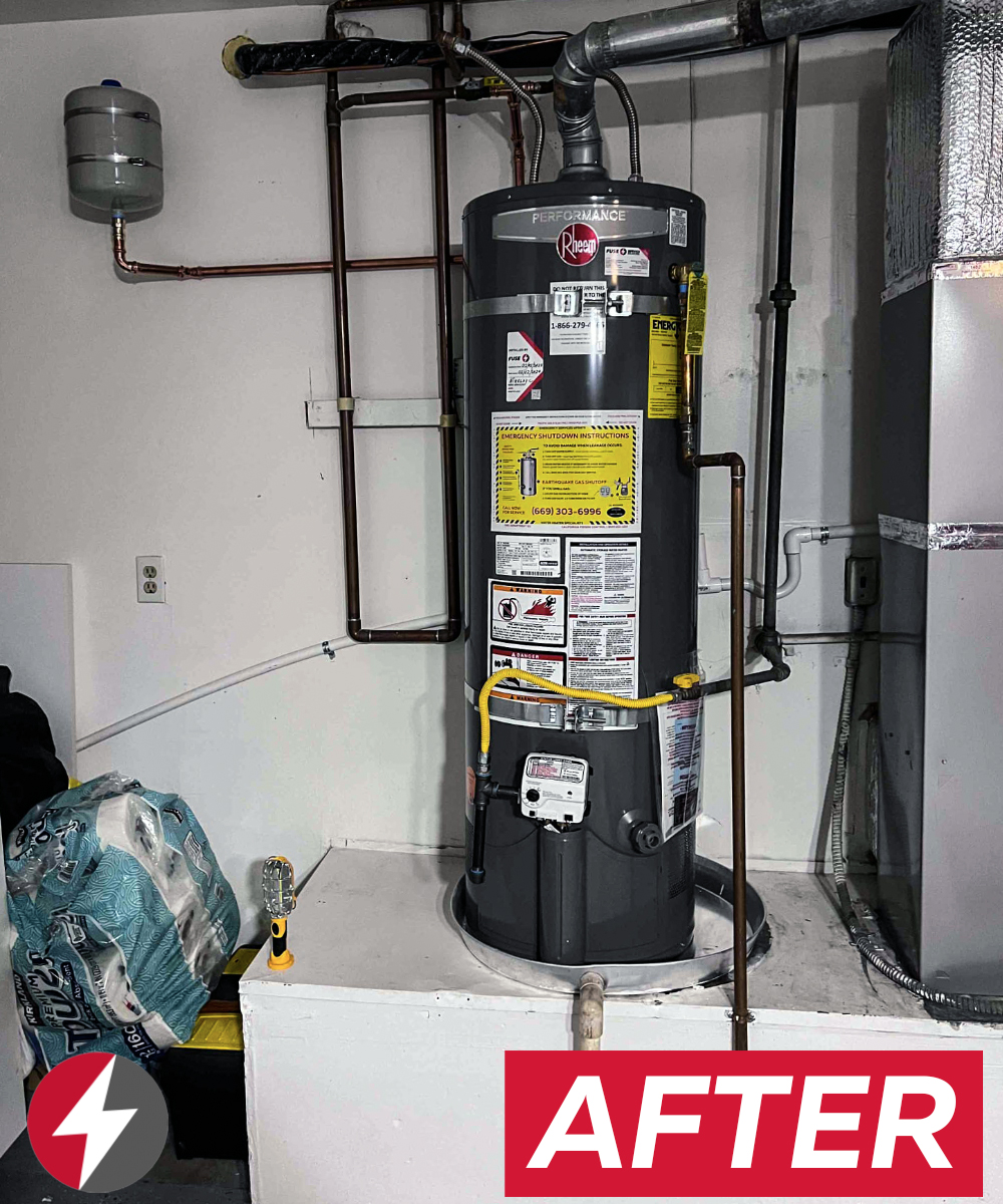 Electric Water Heater Installation