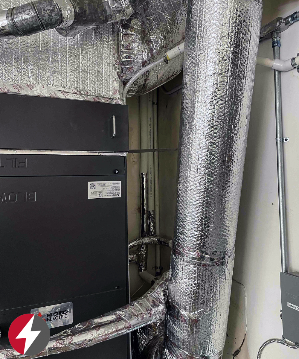 HVAC Ductless Multi-zone Install
