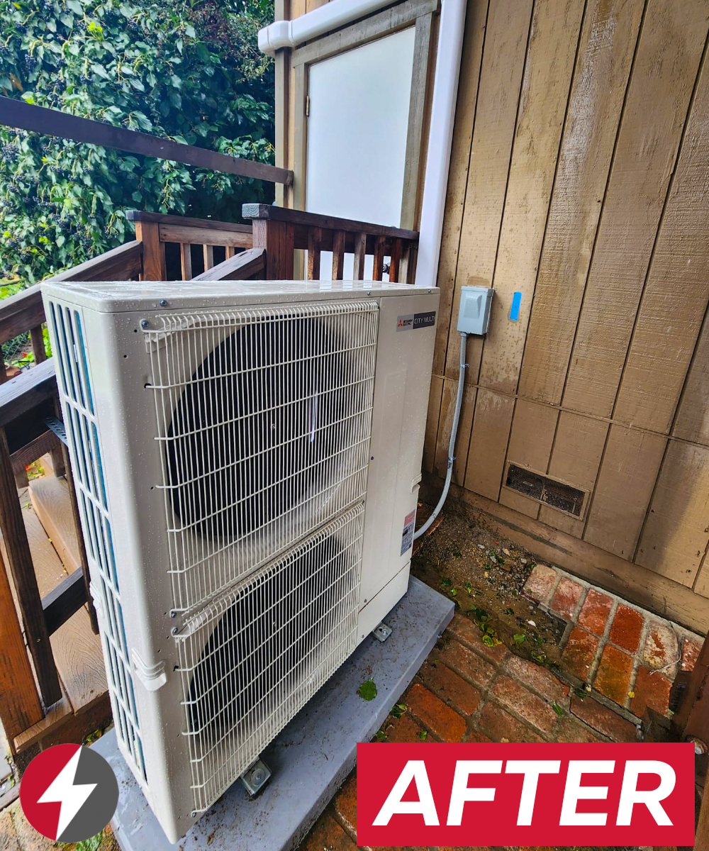 Mitsubishi Ductless System Install