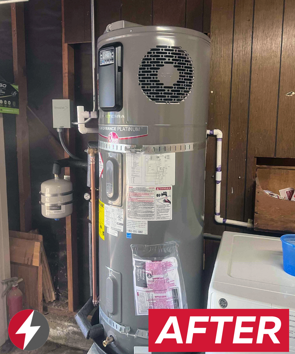 Rheem Heat Pump Water Heater Installation