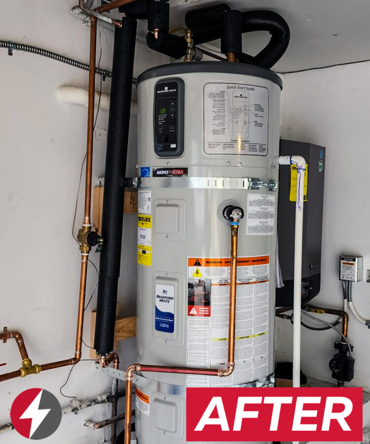 Bradford Water Heater Installation in San Mateo, California