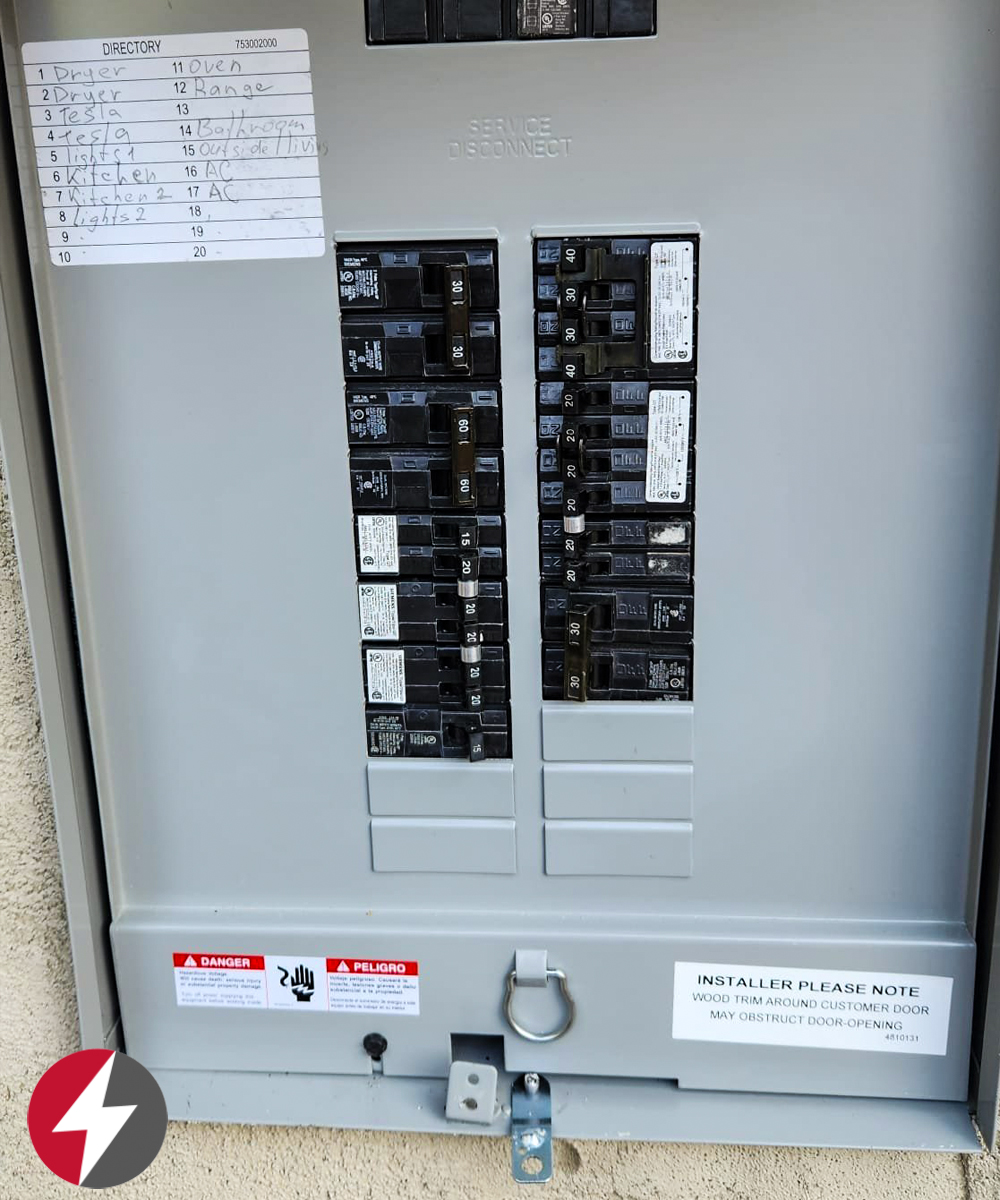Electrical Panel Service in Sunnyvale, California