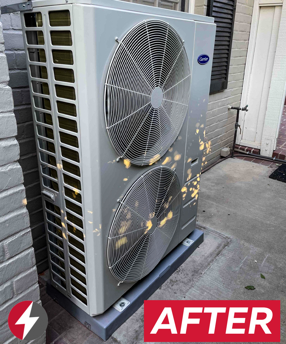Carrier Heat Pump Installation in San Jose, California