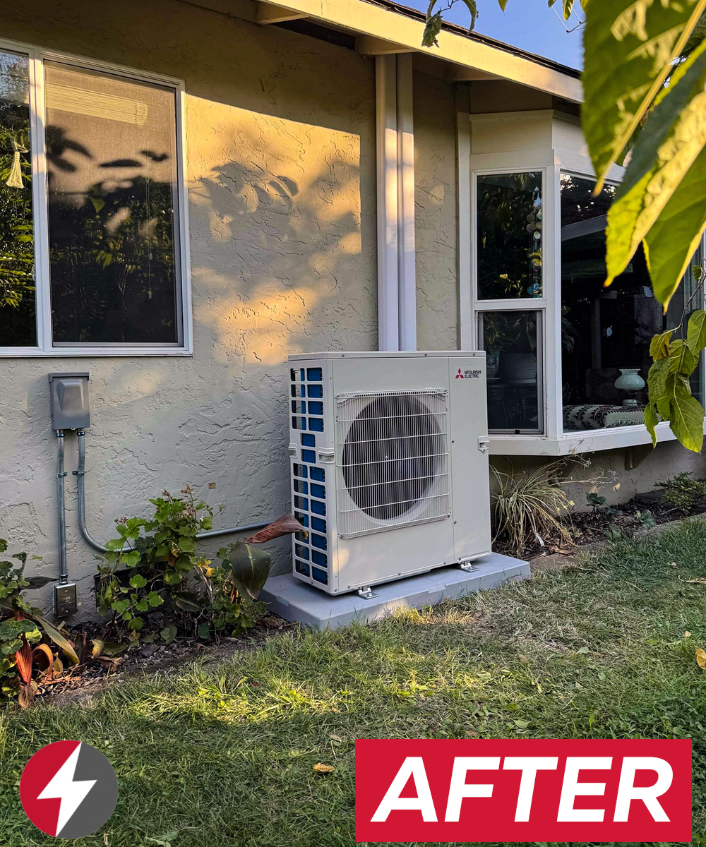 Ductless Mitsubishi Multi-zone Installation