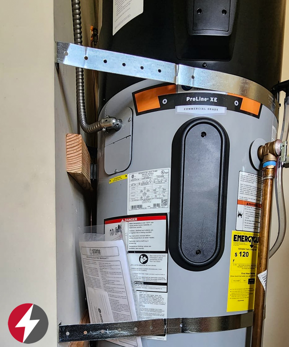 State Premier Heat Pump Water Heater Installation