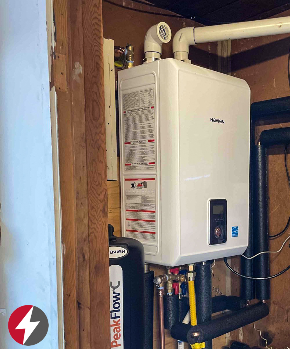 Navien Tankless Water Heater Installation in Palo Alto, California