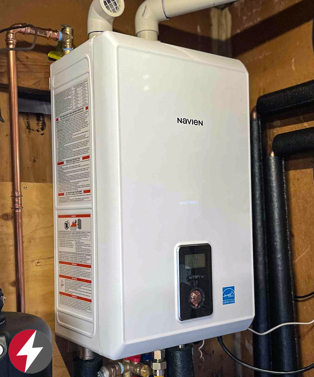 Navien Tankless Water Heater Installation in Palo Alto, California